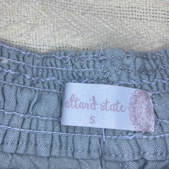 Alter’d state green drawstring shorts S - Picture 2 of 9